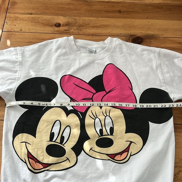 Disney Jumbo Mickey & Minnie crew neck size M - Picture 4 of 11